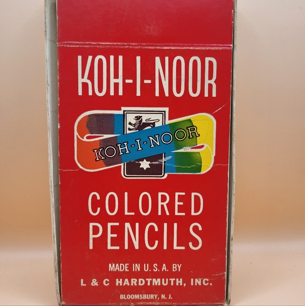 Vintage Koh-I-Noor Flexicolor Colored Pencils Set No 1812